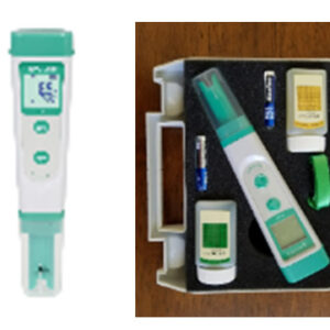 Medidor de conductividad de bolsillo 0 to 200.0 μS/cm, 0 to 2000 μS/cm, 0 to 20.00 mS/cm. Res. 0.1/1 μS/cm, 0.01 mS/cm