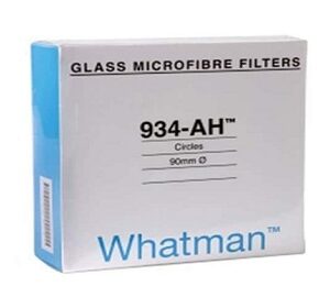 Whatman 1827-055 934-AH Filtros de microfibra de vidrio, 1,5 um, 5,5 cm; 100/caja
